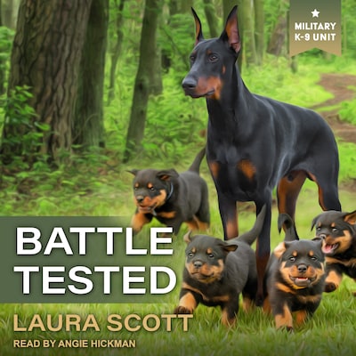 Battle Tested – omslag til lydbogen af Laura Scott