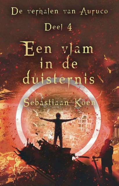 Een vlam in de duisternis – omslag van het luisterboek van Sebastiaan Koen