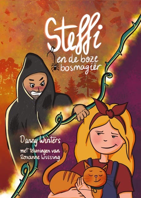 Steffi en de boze bosmagiër – omslag van het luisterboek van Danny Winters