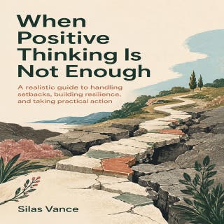 When Positive Thinking Is Not Enough: A realistic guide to handling setbacks, building resilience, and taking practical action – omslag till ljudboken av Claire Donnelly