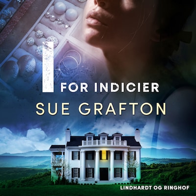 I for indicier – omslag til lydbogen af Sue Grafton
