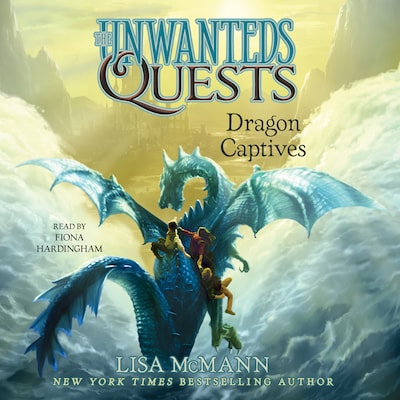 Dragon Captives – omslag til lydbogen af Lisa McMann