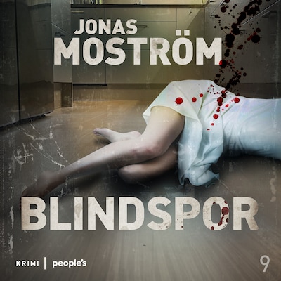 Blindspor – omslag til lydbogen af Jonas Moström