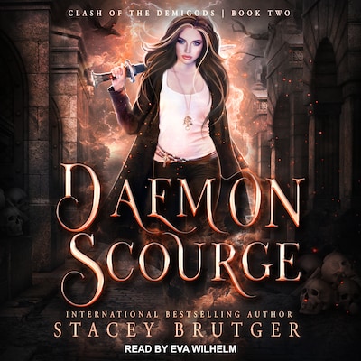 Daemon Scourge – omslag til lydbogen af Stacey Brutger