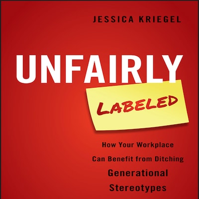 Unfairly Labeled – omslag til lydbogen af Jessica Kriegel
