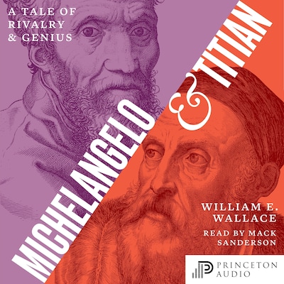 Michelangelo and Titian – omslag til lydbogen af William E. Wallace