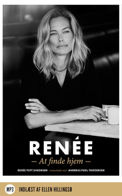 Renée - At finde hjem – omslag til lydbogen af Renée Toft Simonsen