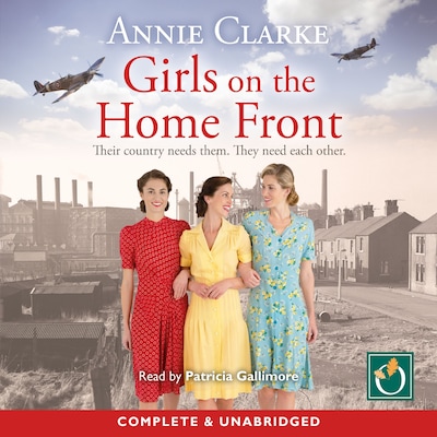 Girls on the Home Front – omslag til lydbogen af Annie Clarke