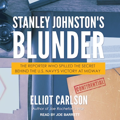 Stanley Johnston's Blunder – omslag til lydbogen af Elliot Carlson