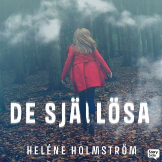 De själlösa – omslag till ljudboken av Helene Holmström