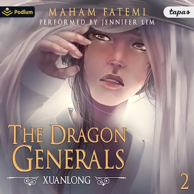 Xuanlong – omslag til lydbogen af Maham Fatemi