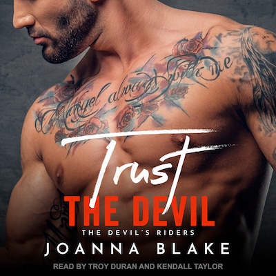 Trust The Devil – omslag til lydbogen af Joanna Blake