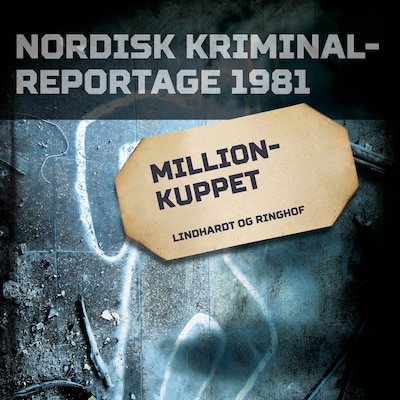 Millionkuppet – omslag til lydbogen af diverse