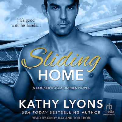 Sliding Home – omslag til lydbogen af Kathy Lyons