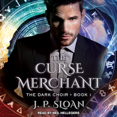 The Curse Merchant – omslag til lydbogen af J.P. Sloan