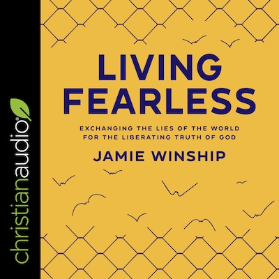 Living Fearless – omslag til lydbogen af Jamie Winship