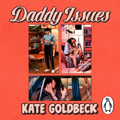 Daddy Issues – omslag til lydbogen af Kate Goldbeck