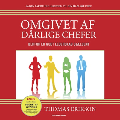 Omgivet af dårlige chefer – omslag til lydbogen af Thomas Erikson