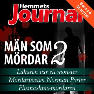 Män som mördar 2 – omslag till ljudboken av Hemmets Journal,Henrik Holst