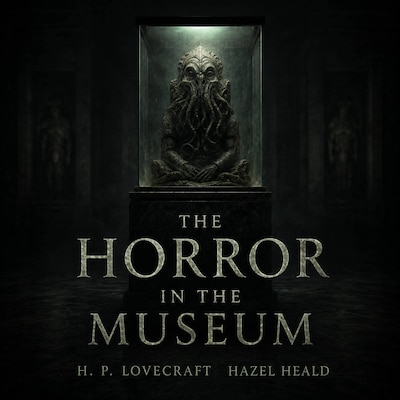 The Horror in the Museum – omslag till ljudboken av H. P. Lovecraft, Hazel Heald