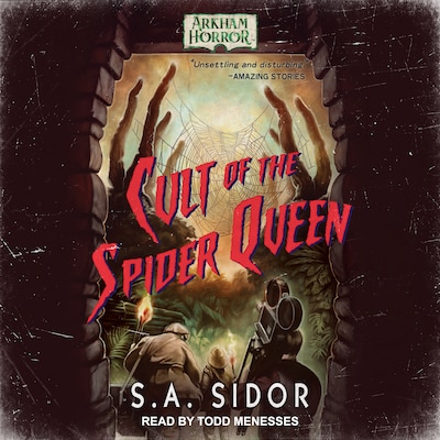 Cult of the Spider Queen – omslag til lydbogen af S.A. Sidor