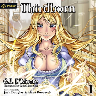 Thirdborn – omslag til lydbogen af G.S. D'Moore