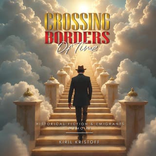 Crossing Borders of Times: One Man’s Journey to Search For His Ukrainian, Greek & Bulgarian Roots – omslag till ljudboken av Kiril Kristoff
