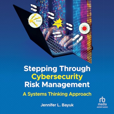 Stepping Through Cybersecurity Risk Management – omslag til lydbogen af Jennifer L. Bayuk