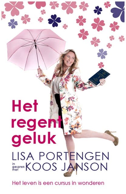 Het regent geluk – omslag van het luisterboek van Koos Janson,Lisa Portengen