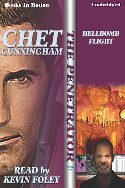 Hellbomb Flight, The – omslag til lydbogen af Chet Cunningham