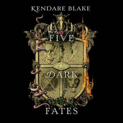 Five Dark Fates – omslag til lydbogen af Kendare Blake