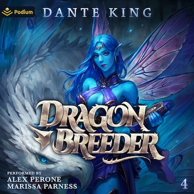Dragon Breeder 4 – omslag til lydbogen af Dante King