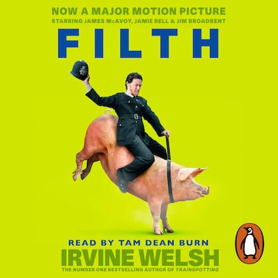 Filth – omslag til lydbogen af Irvine Welsh