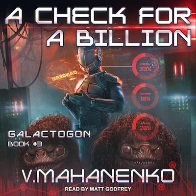 A Check for a Billion – omslag til lydbogen af Vasily Mahanenko