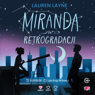 Miranda w retrogradacji – okładka audiobooka, autor Lauren Layne
