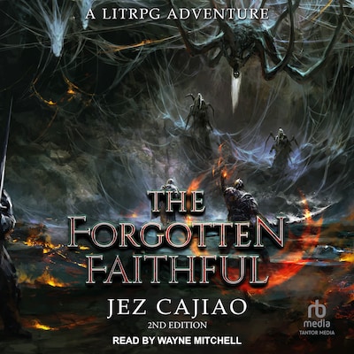 The Forgotten Faithful, 2nd edition – omslag til lydbogen af Jez Cajiao