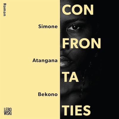 Confrontaties – omslag van het luisterboek van Simone Atangana Bekono