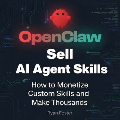 Sell OpenClaw AI Agent Skills – omslag til lydbogen af Ryan Foster