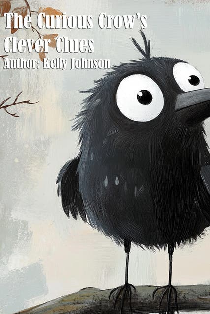 The Curious Crow's Clever Clues – omslag til lydbogen af Kelly Johnson
