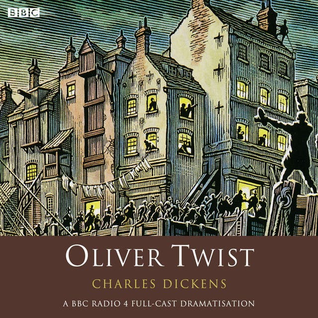 Oliver Twist – omslag til lydbogen af Charles Dickens