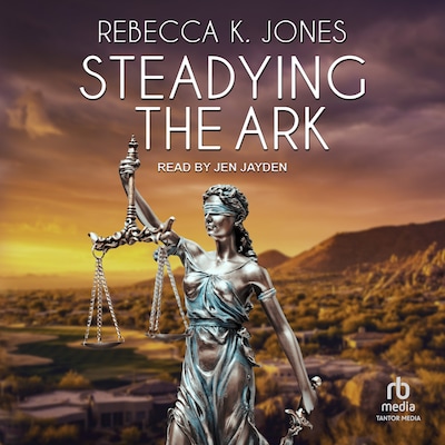 Steadying the Ark – omslag til lydbogen af Rebecca K. Jones