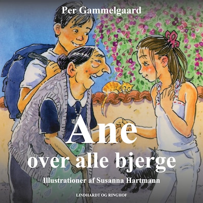 Ane over alle bjerge – omslag til lydbogen af Per Gammelgaard