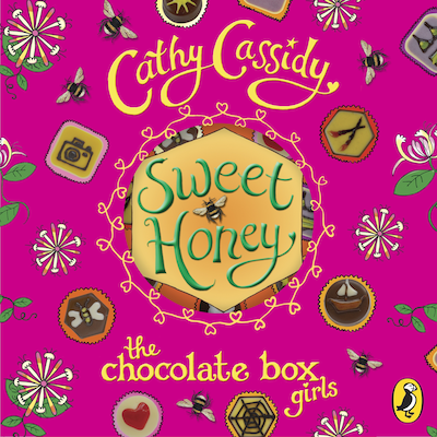 Chocolate Box Girls: Sweet Honey – omslag til lydbogen af Cathy Cassidy