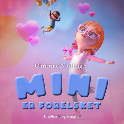 Mini er forelsket – omslag til lydbogen af Christine Nöstlinger