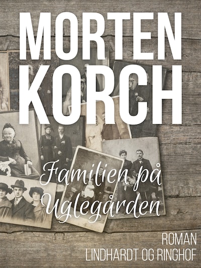 Familien på Uglegården – omslag til lydbogen af Morten Korch