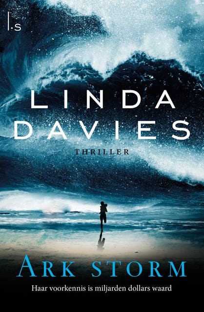 Ark storm – omslag van het luisterboek van Linda Davies