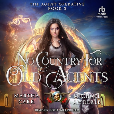 No Country For Old Agents – omslag til lydbogen af Martha Carr, Michael Anderle