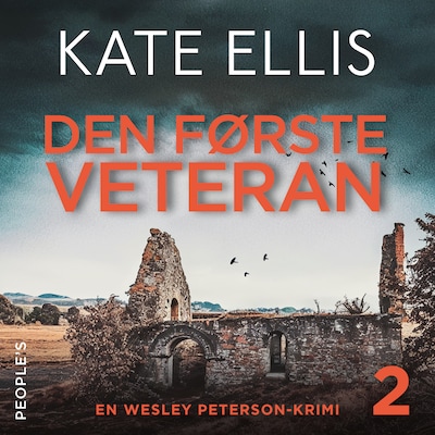 Den første veteran – omslag til lydbogen af Kate Ellis