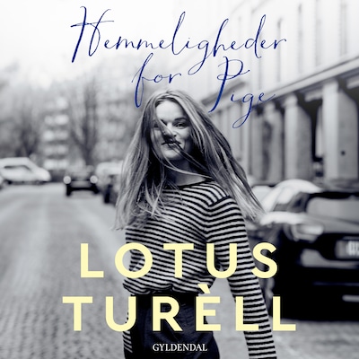 Hemmeligheder for Pige – omslag til lydbogen af Lotus Maria Turèll