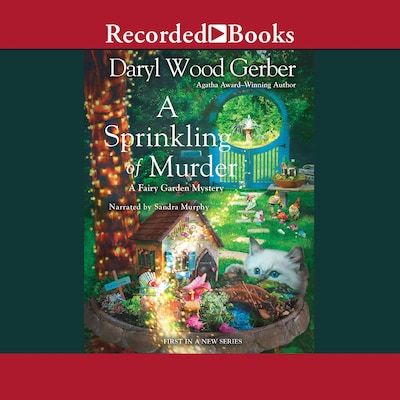 A Sprinkling of Murder – omslag til lydbogen af Daryl Wood Gerber